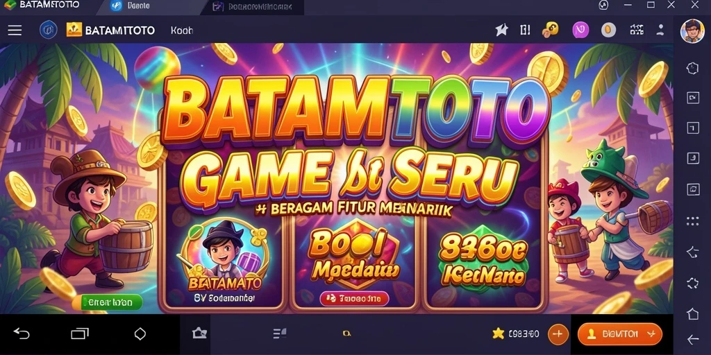 Gameplay seru dari BATAMTOTO yang penuh warna dan fitur menarik.
